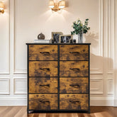 Uforic 8 Drawer Storage Living Lounge Dressers Cabinet Stand